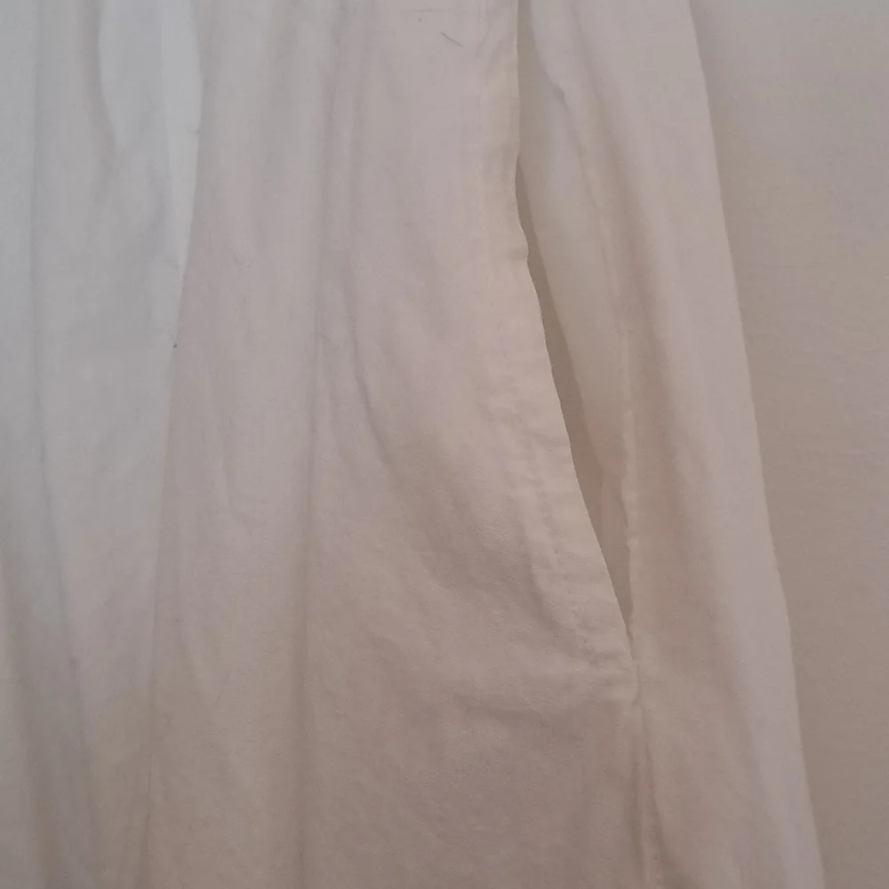 Boho Free People A-line White Skirt - Picture 3 of 7